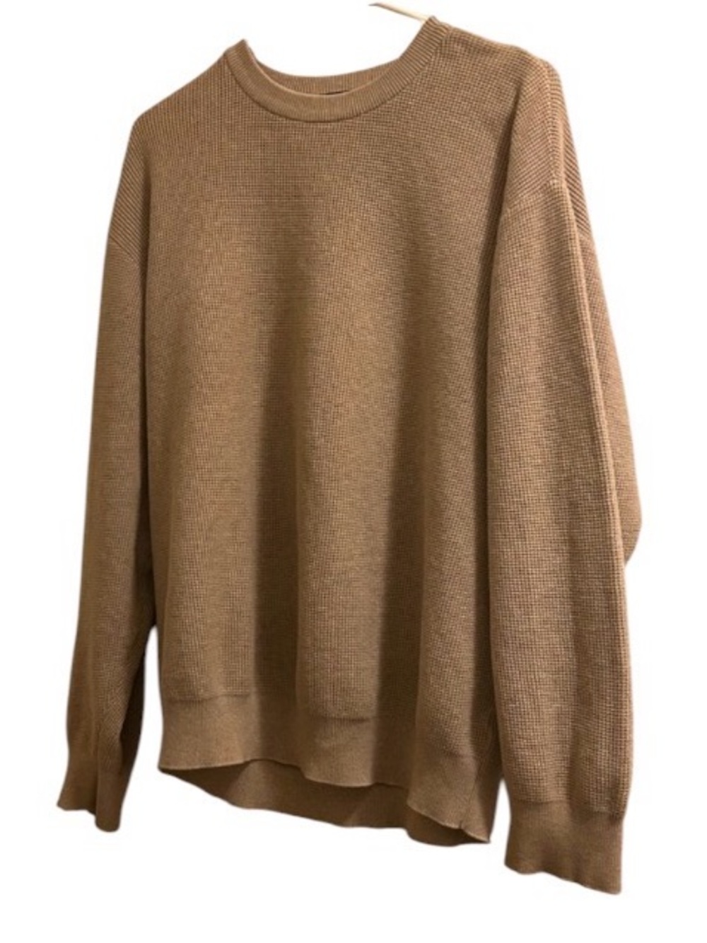 Greg Norman Collection Men's Tan Crewneck Sweater